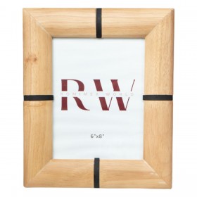 Cornice Portafoto Romimex Naturale Legno MDF 15 x 20 x 3 cm