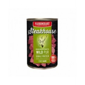 Cibo umido Fleischeslust Pure 400 gr Cervo
