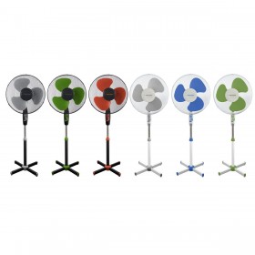 Ventilatore a Piantana Esperanza EHF001WE Bianco Grigio 50 W