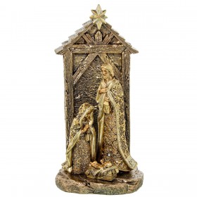 Presepe di Natale Alexandra House Living 22216 Acrilico Plastica Melammina 15 x 13 x 30 cm