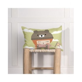 Fodera per cuscino HappyFriday Camping Multicolore 50 x 30 cm