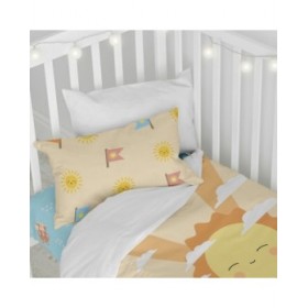 Set di copripiumino HappyFriday Happynois Camping Multicolore Culla Neonato 2 Pezzi