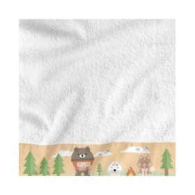 Set di asciugamani HappyFriday Happynois Camping Multicolore 2 Pezzi