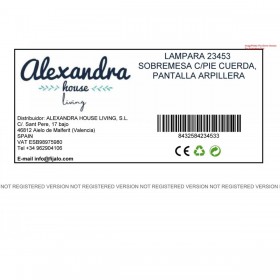 Lampada da tavolo Alexandra House Living Marrone 40 W 20 x 39 x 20 cm