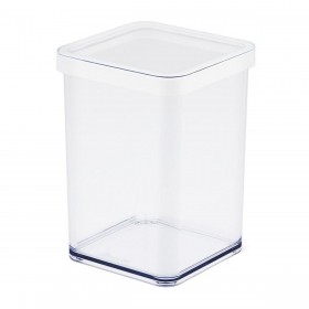 Secchio contenitore Rotho Bianco Trasparente Plastica