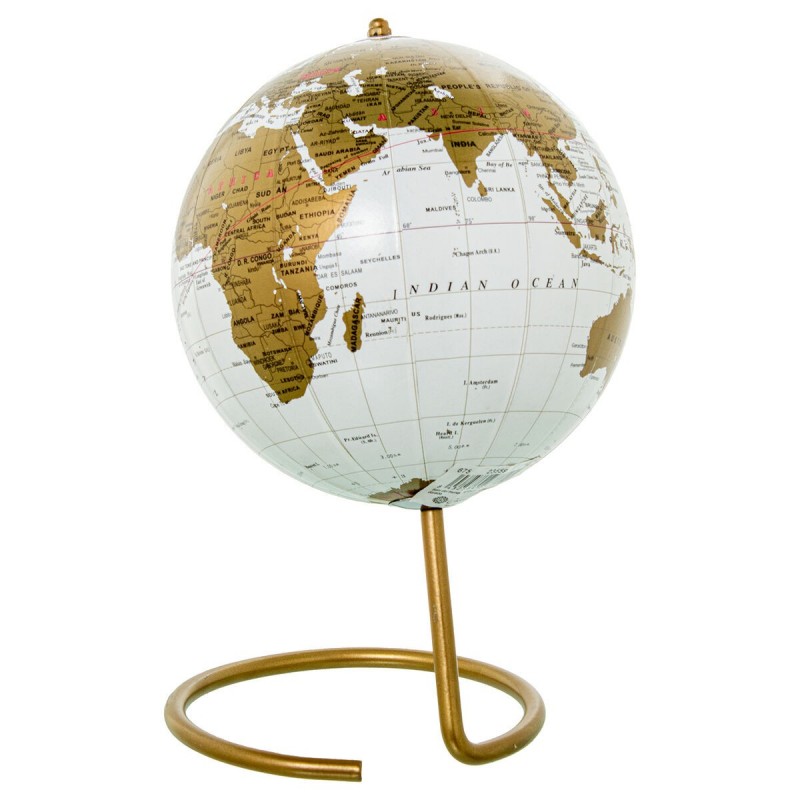 Mappamondo Alexandra House Living Dorato Metallo 16 x 25 x 16 cm