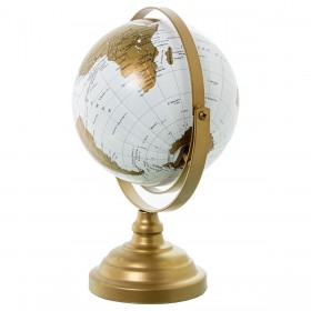 Mappamondo Alexandra House Living Dorato Metallo 19 x 28 x 16 cm