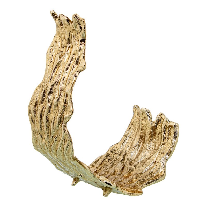 Statua Decorativa Alexandra House Living Dorato Astratto 25 x 12 x 20 cm