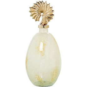 Vaso Alexandra House Living Dorato Cristallo 22 x 50 cm