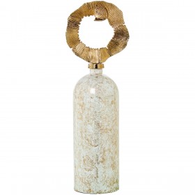 Vaso Alexandra House Living Dorato Cristallo 18 x 75 cm