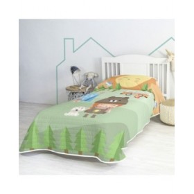 Trapunta HappyFriday Happynois Multicolore 180 x 260 cm Campeggio