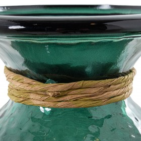 Vaso Alexandra House Living Azzurro Cristallo 19 x 25 cm