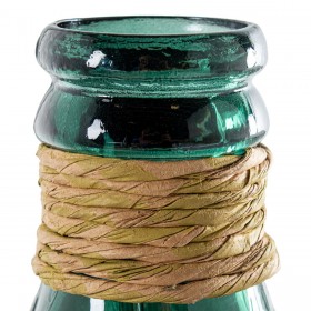 Vaso Alexandra House Living Azzurro Cristallo 37 x 55 cm