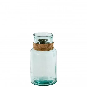 Vaso Alexandra House Living Trasparente Cristallo 15 x 28 cm