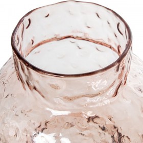 Vaso Alexandra House Living Rosa Cristallo 15 x 29 cm