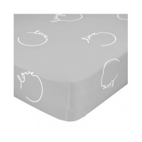 Lenzuolo con angoli aderenti HappyFriday BLANC Multicolore 28 x 2 x 38 cm