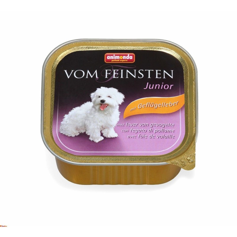 Cibo umido Animonda Vom Feinsten Junior Poultry liver 150 g