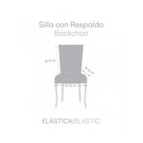 Custodia per Sedia Eysa TROYA Marrone Chiaro 50 x 55 x 50 cm 2 Unità