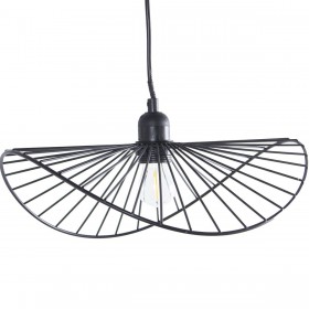 Lampadario Alexandra House Living Nero Metallo