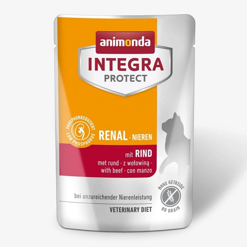 Cibo per gatti Animonda Integra Protect Renal Nieren Carne di manzo e vitello 85 g