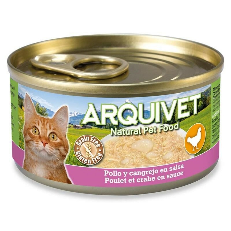 Cibo per gatti Arquivet Pollo 80 g