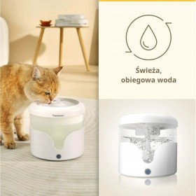 Fontana per Animali Domestici Panasonic CP-JNW01CW Bianco Plastica