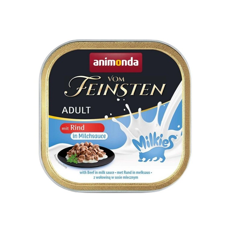 Cibo per gatti Animonda Vom Feinsten Adult Milkies Beef Carne di manzo e vitello 100 g