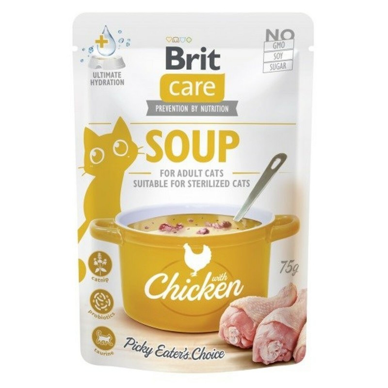 Spuntino per Cat Brit Care Soup Pollo
