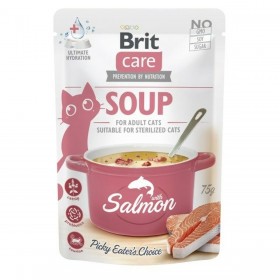 Spuntino per Cat Brit Care Soup Pesce