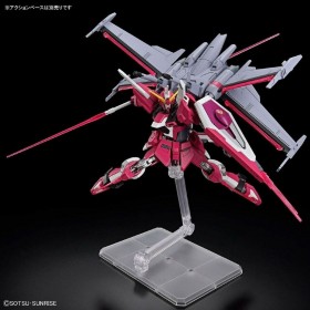 Statuina da Collezione Bandai INFINITE JUSTICE GUNDAM TYPE II Argentato (Argentato) Plastica (Plastica)
