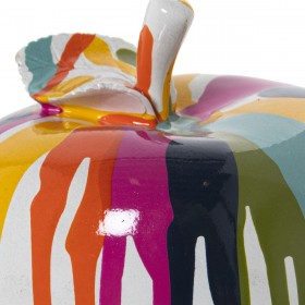 Statua Decorativa Alexandra House Living Multicolore Acrilico Plastica Melammina Mela 12 x 11 x 13 cm