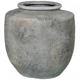 Vaso Alexandra House Living Bianco Ceramica 17 x 14 cm