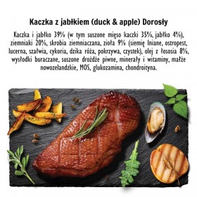 mangime Paka Zwierzaka Duck with apple M Anatra 3 Kg