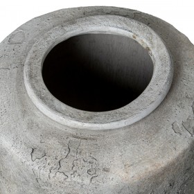 Vaso Alexandra House Living Bianco Ceramica 17 x 14 cm