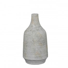 Vaso Alexandra House Living Bianco Ceramica 15 x 28 cm