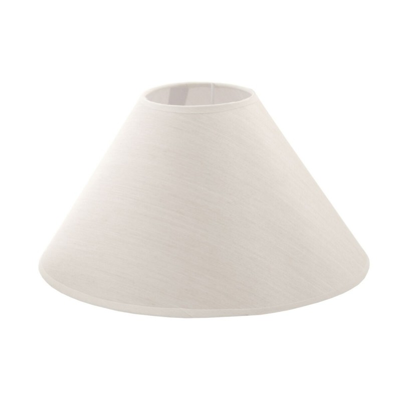 Paralume Alexandra House Living Bianco Tessile 15 x 22 x 15 cm Cónica