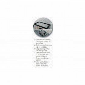 Gabbia Zolux                                 78 cm Legno Metallo/Plastica (1 Pezzi)