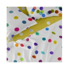 Lenzuolo con angoli HappyFriday Confetti Multicolore 200 x 200 x 32 cm