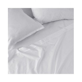Lenzuolo con angoli aderenti HappyFriday BASIC Bianco 200 x 200 x 32 cm