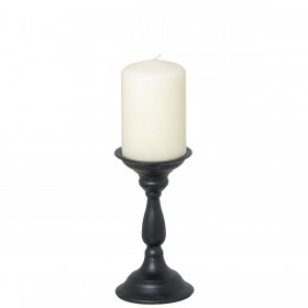 Candelabro Alexandra House Living Nero Metallo 9 x 18 x 9 cm
