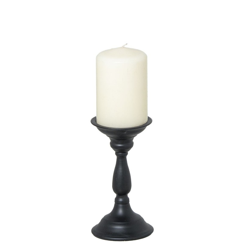Candelabro Alexandra House Living Nero Metallo 9 x 18 x 9 cm