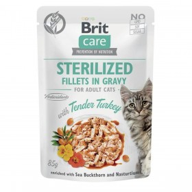 Cibo per gatti Brit Sterilized Tacchino 85 g