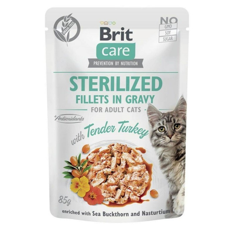Cibo per gatti Brit Sterilized Tacchino 85 g
