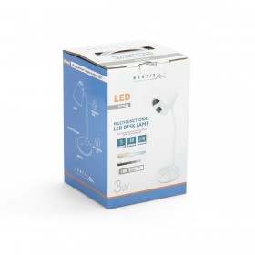 Lampada da scrivania Montis MT044 Bianco Nero Sì Bianco Caldo ABS 21 lm 3 W 14,5 x 44 x 14,5 cm