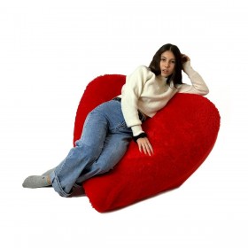 Puff GO GIFT Rosso Oxford 140 x 100 cm