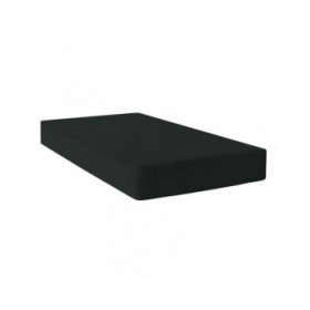 Lenzuolo con angoli HappyFriday BASIC Nero 200 x 200 x 32 cm