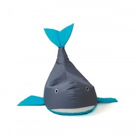 Puff GO GIFT Azzurro Grigio Oxford