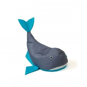 Puff GO GIFT Azzurro Grigio Oxford