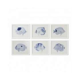 Quadro Home ESPRIT Multicolore 6 Unità