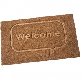Zerbino Alexandra House Living Welcome Marrone 45 x 2 x 75 cm